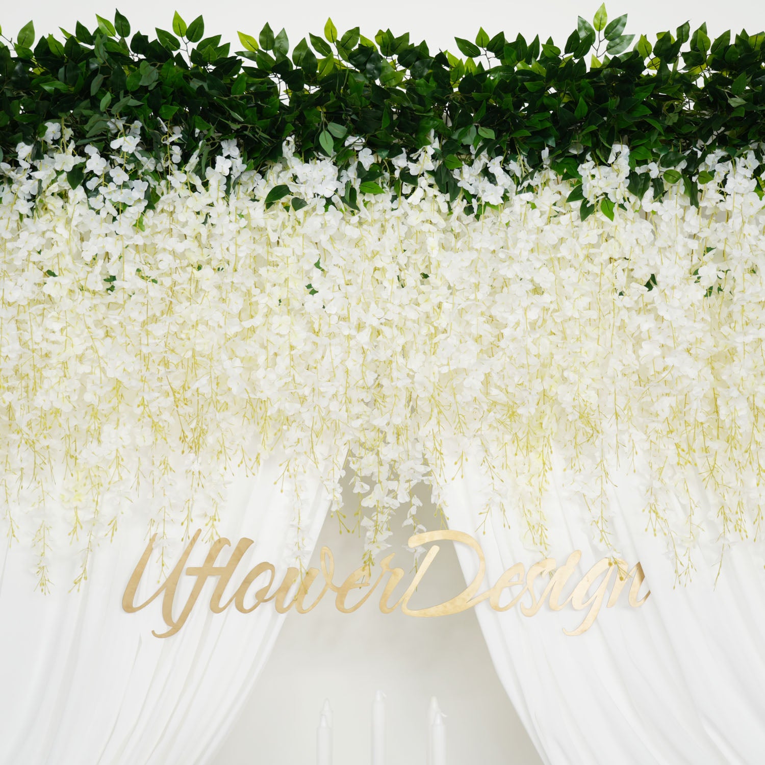 Artificial Wisteria Banquet Table Centerpieces 7 picture